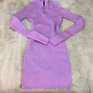 Forever 21 lavender sweater dress